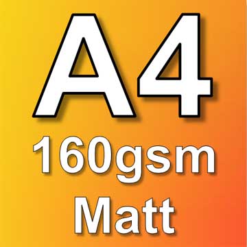 A4 160gsm poster printing