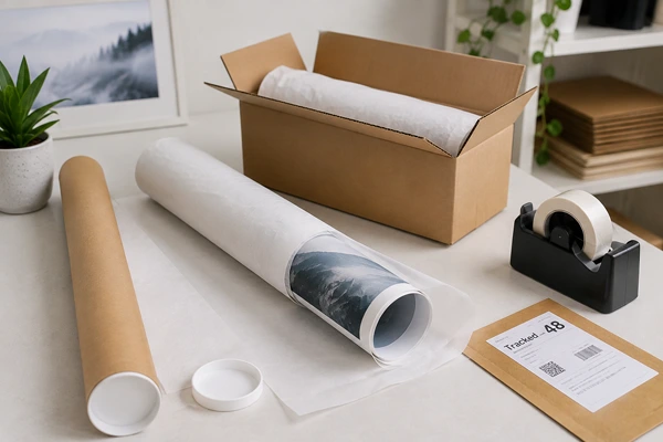 poster packing